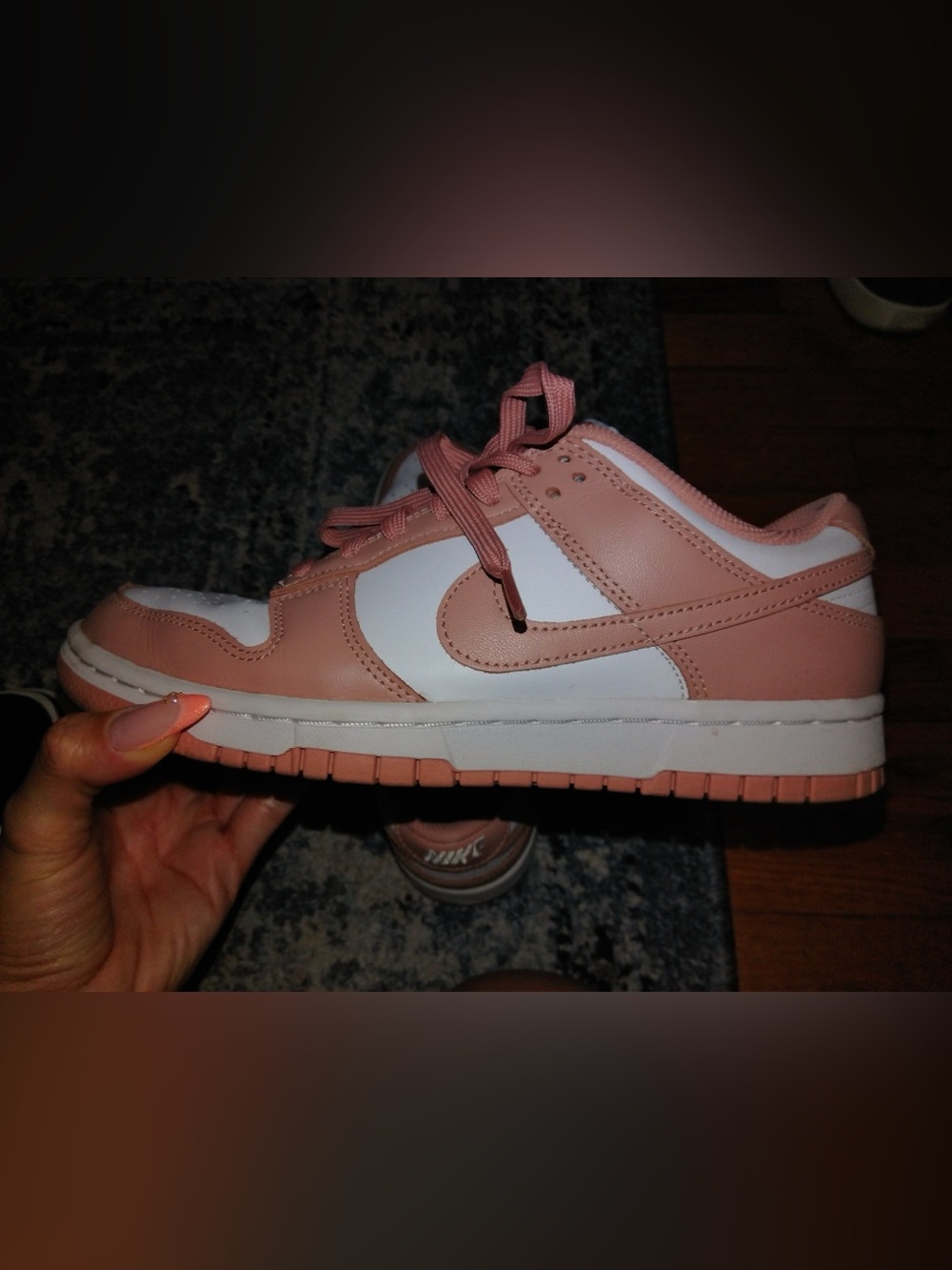 Nike Low-Top Sneakers - Pink and White